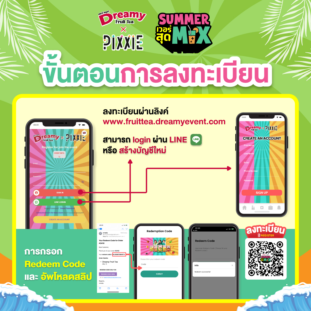 ขั้นตอนการลงทะเบียน